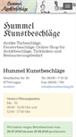 Mobile Screenshot of kunstbeschlag.de